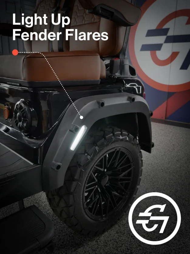 2026 Edge Phantom 4P 4-Passenger Electric Golf Cart – 51V Lithium – Factory-Direct Savings