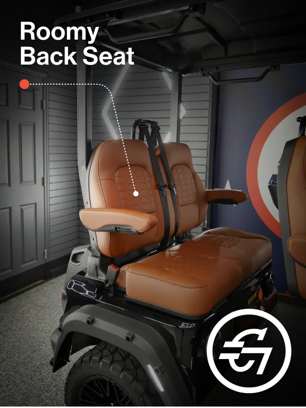 2026 Edge Phantom 4P 4-Passenger Electric Golf Cart – 51V Lithium – Factory-Direct Savings