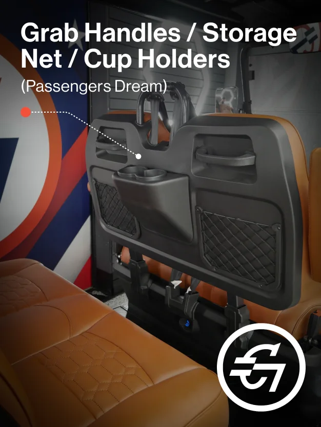 2026 Edge Phantom 4P 4-Passenger Electric Golf Cart – 51V Lithium – Factory-Direct Savings