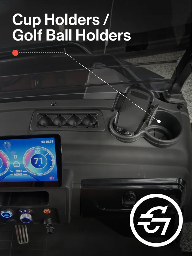 2026 Edge Phantom 4P 4-Passenger Electric Golf Cart – 51V Lithium – Factory-Direct Savings