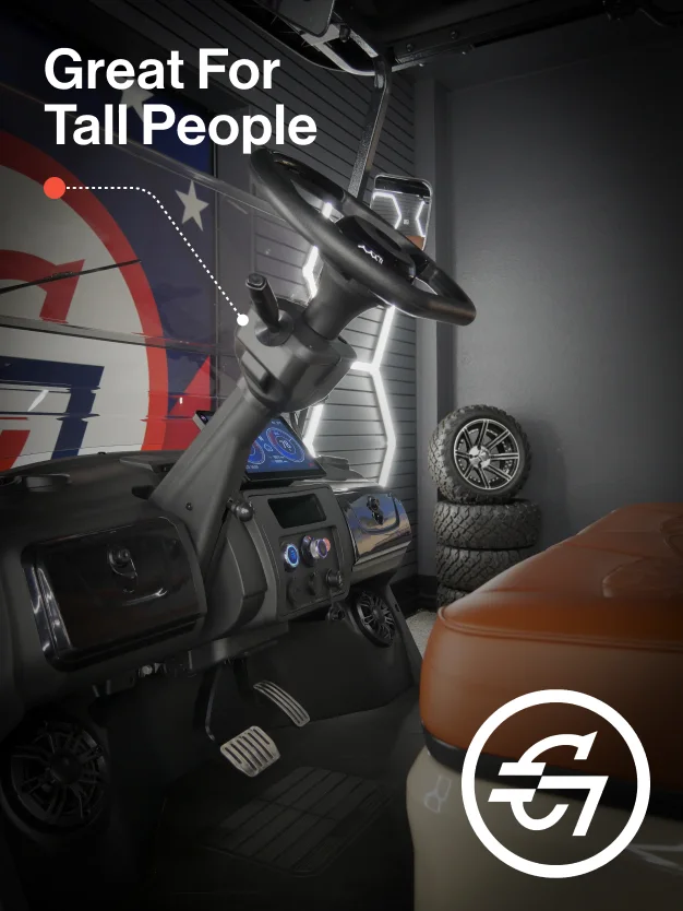 2026 Edge Phantom 4P 4-Passenger Electric Golf Cart – 51V Lithium – Factory-Direct Savings