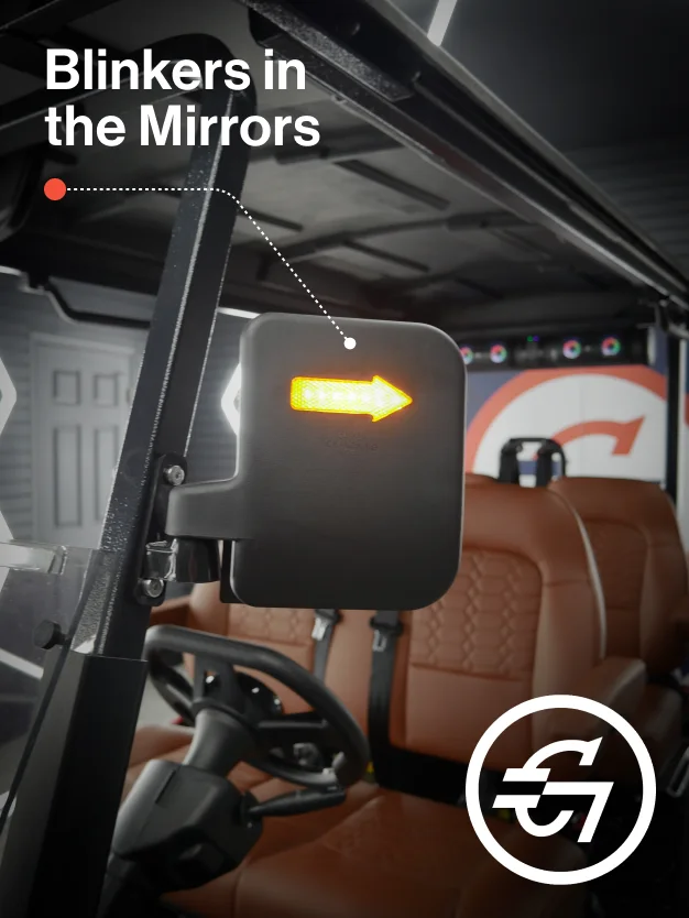 2026 Edge Phantom 4P 4-Passenger Electric Golf Cart – 51V Lithium – Factory-Direct Savings