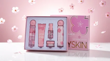 ruby skin japan sakura 5-pcs skincare set