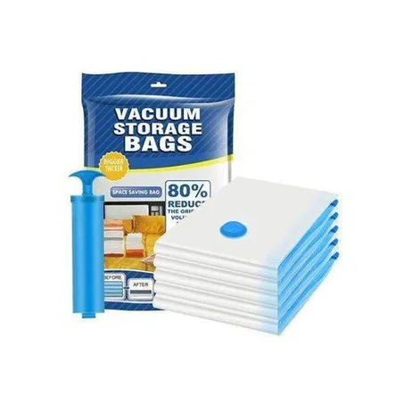 أكياس تخزين الملابس و الأغراض مع جهاز الشفط