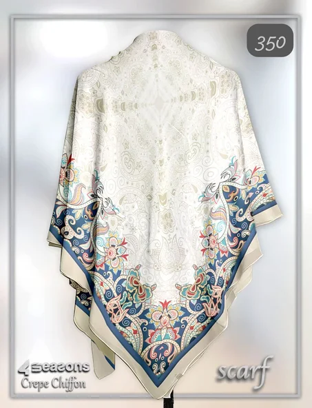 فولار ماليزي كريب شيفون وطباعة ديجيتال 100% أصلي