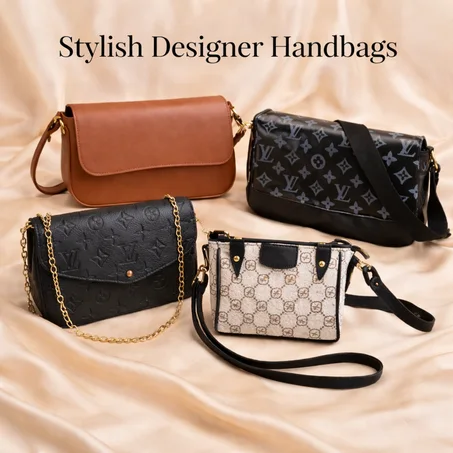 4 حقائب جلدية أنيقة