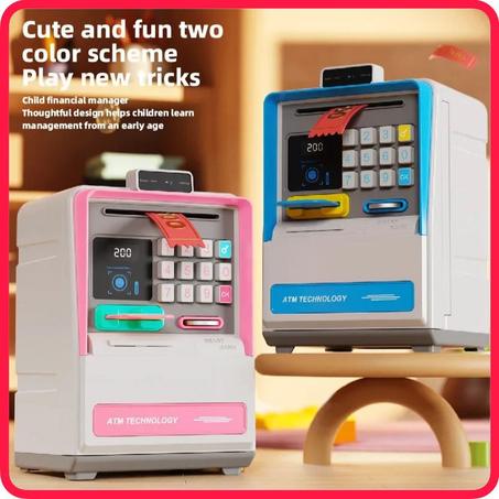 Tirelire Électronique avec Carte & Mot de Passe