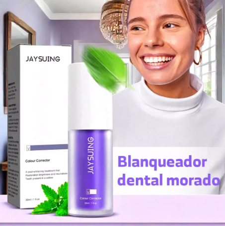 Blanqueamiento dental morado v34
