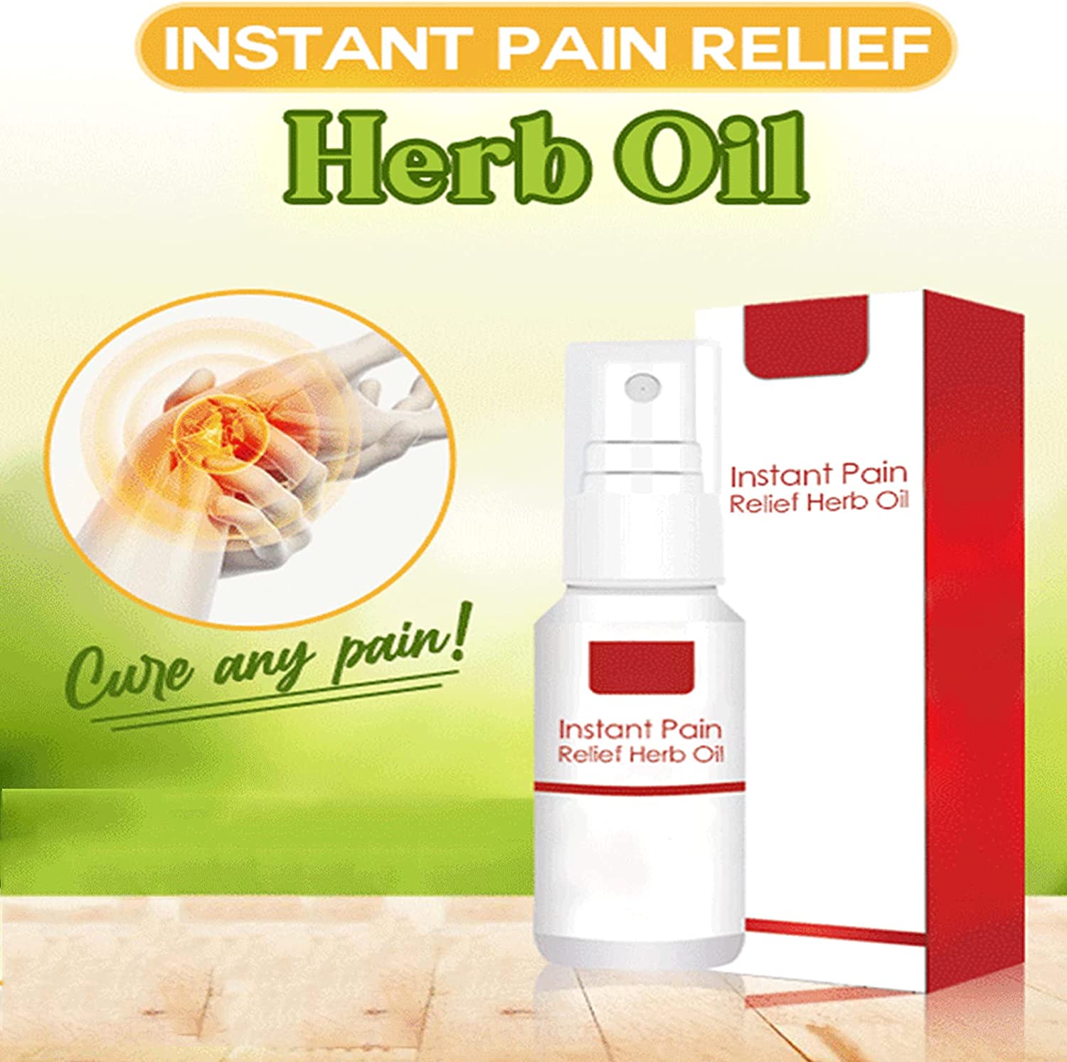 Instant Pain Relief Oil