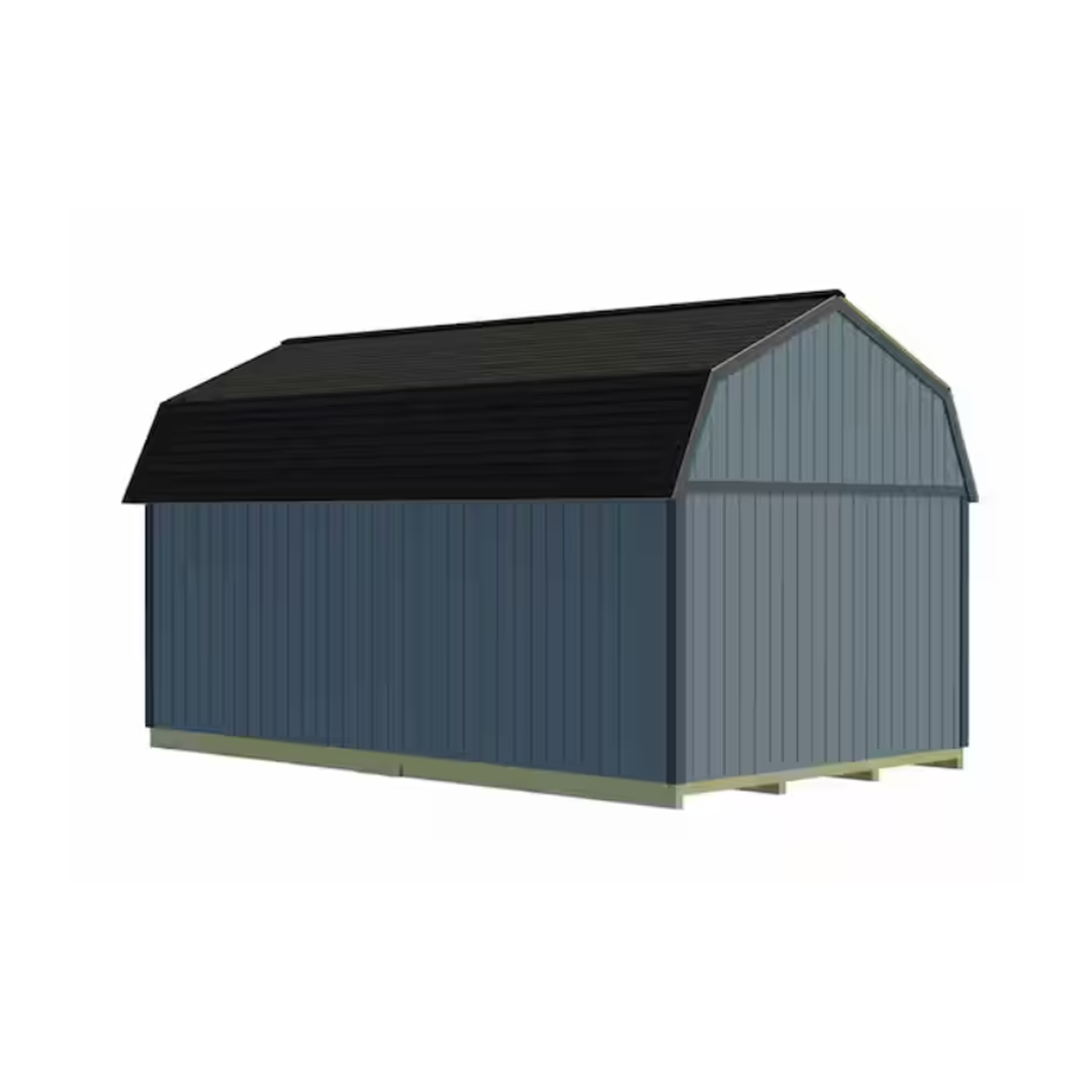 Best Barns Handcrafted Homestead 12 ft. x 16 ft. Wood Barn Kit with Spacious Loft and Fortress Floor