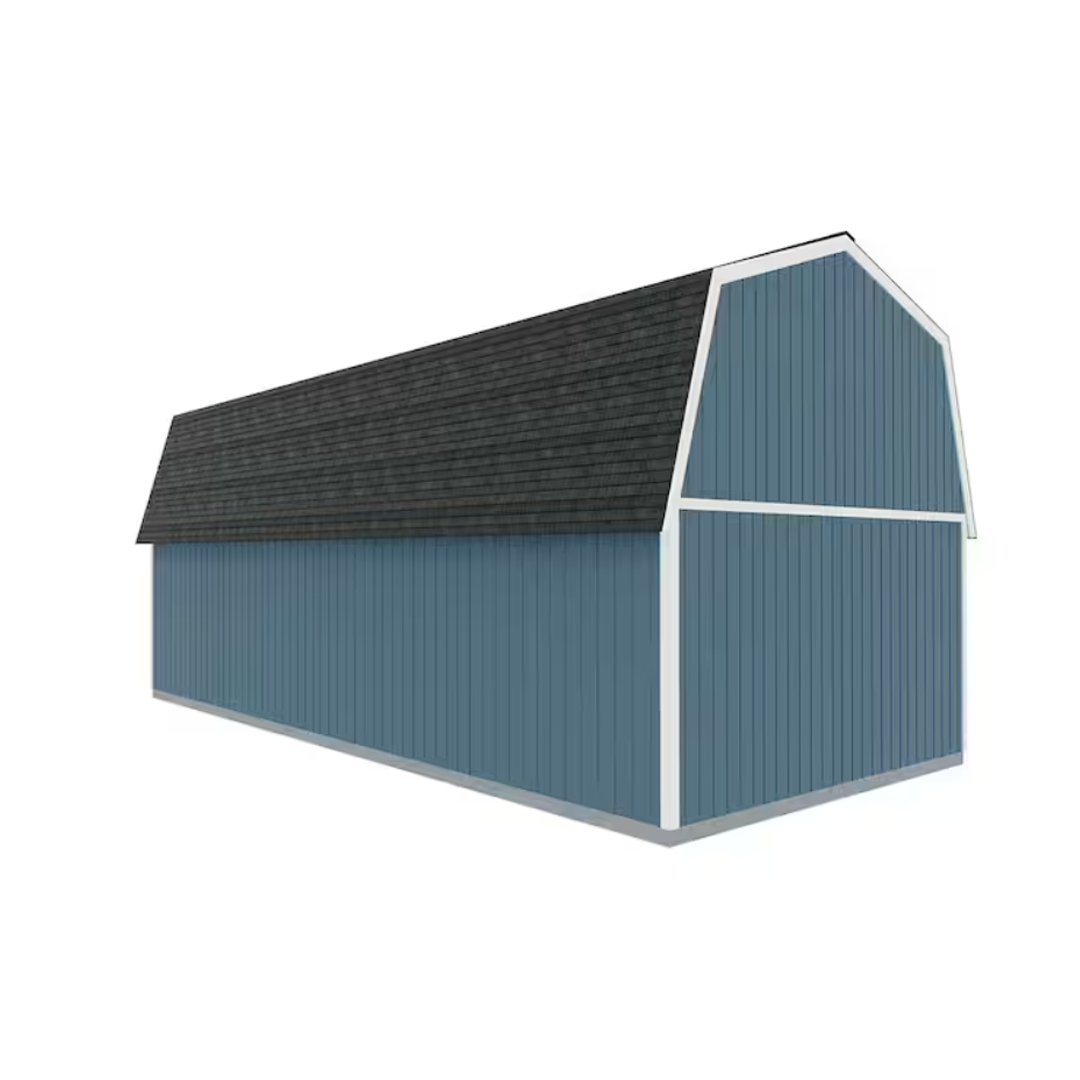 Best Barns Handcrafted Homestead XL 16 ft. x 24 ft. Two-Story Wood Barn Kit with Loft (Staircase Included)