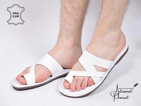 Claquette Cuir 2BAND