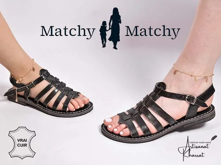 Sandale Cuir Enfant SYOUR