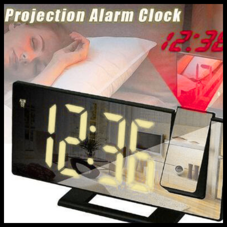 ساعة منبّه رقمية متعددة الوظائف