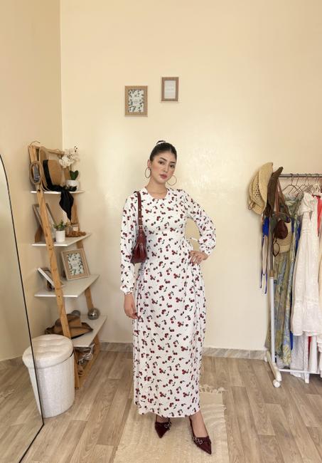ROBE CERISES