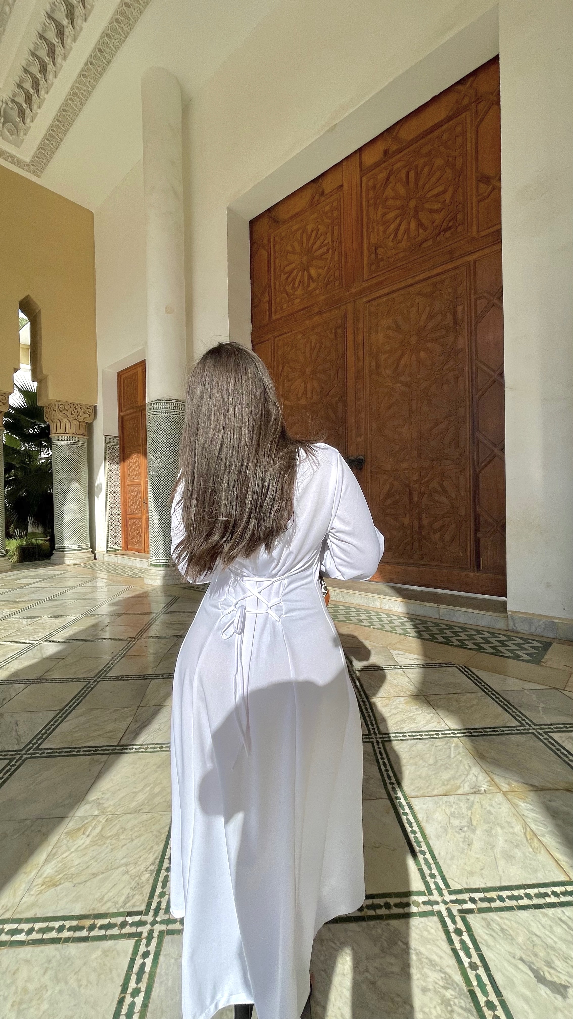 Robe plissée