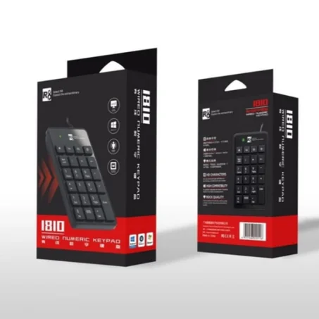 Clavier numérique Pavé R8 filaire USB - pour PC et MAC