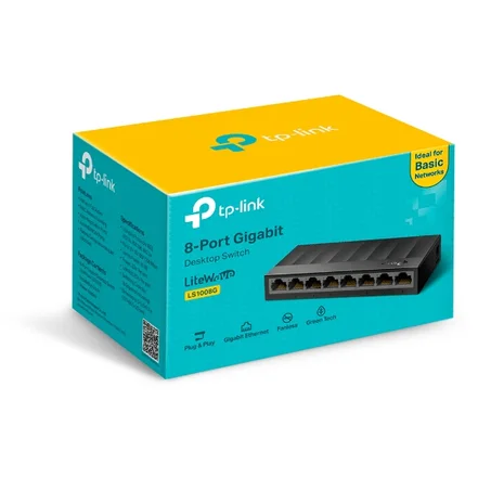 Switch 8-Port  Desktop Gigabit-LS1008G