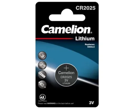 PILES CR2025 3V LITHIUM CAMELION