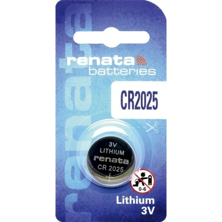 PILE CR2025 Renata LITHIUM 3V