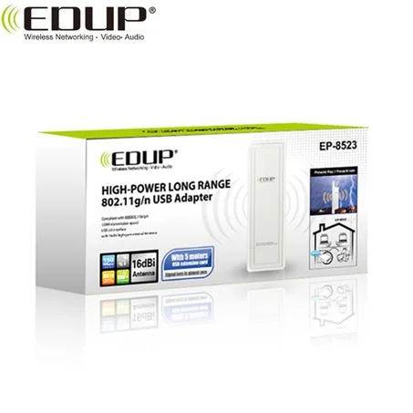 CLE WIFI EDUP RANGE EXTENDER 16DBI-USB5M MOD EP-8523