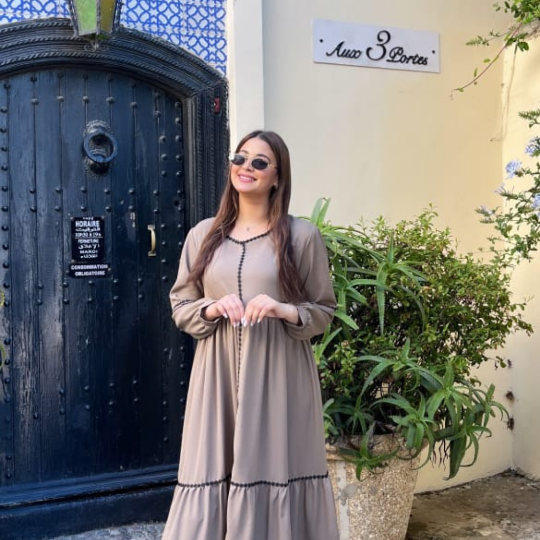 "  تميزي هذا الصيف بأناقة لا تقاوم! مع فستان بتوب ازوم☀️