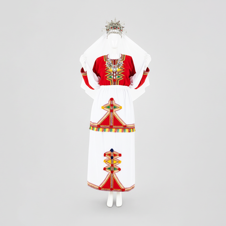 لباس أمازيغي أصيل – أناقة تراثية بلمسة عصرية ✨ⵣ