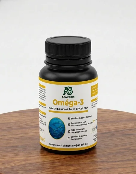 Complément alimentaire riche en Oméga-3