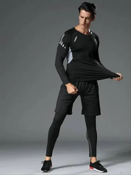 Ensemble de Sport Homme 3 Pièces