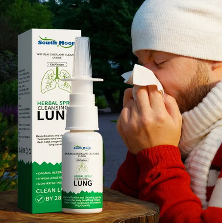 بخاخ تطهير الرئة بخلاصة الأعشاب