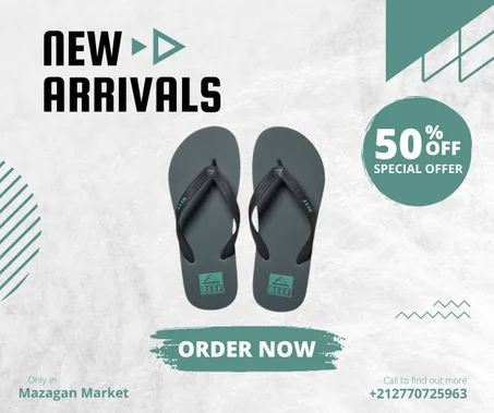 Reef Sandales- Seaside-grey