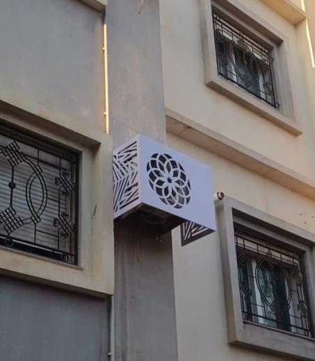 غطاء الوحدة الخارجية للمكيف✨ تصميم يعكس الأناقة والجمال في كل تفاصيله ✨