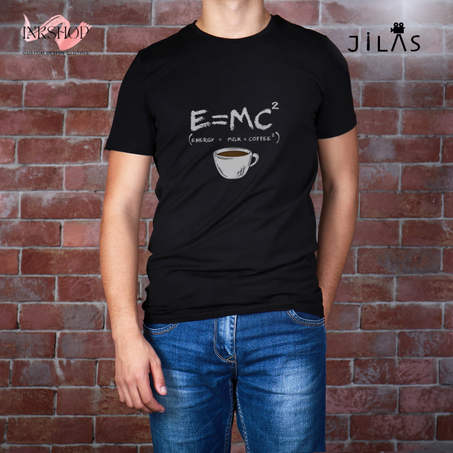Coffee equation t-shirt / تي- شيرت لمحبي القهوة ، معادلة القهوة