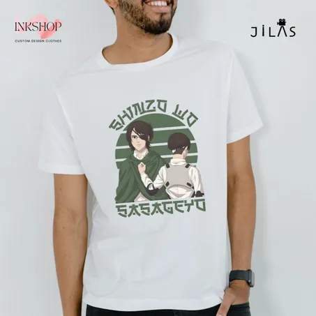 Hange And Levi Shinzo Wo Sasageyo Attack On Titan