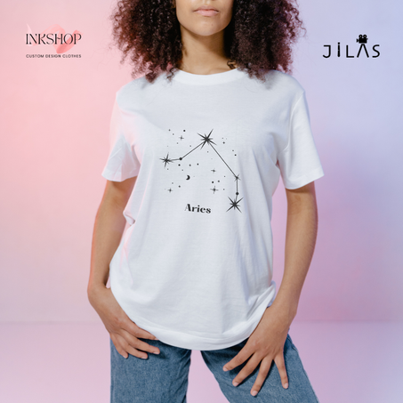"Aries" T-shirt - Astrology Collection /  تي- شيرت لمحبي برج الحمل- مجموعة الأبراج