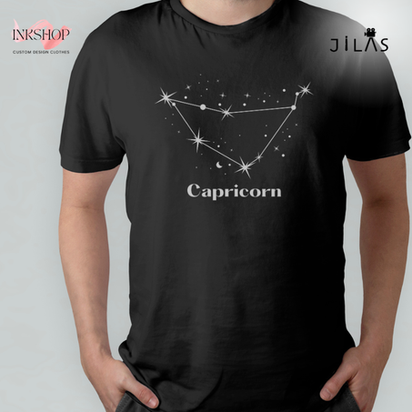 "Capricorn" T-shirt - Astrology Collection /  تي- شيرت لمحبي برج الجدي- مجموعة الأبراج