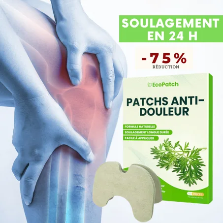 Avec le Patch anti- douleurs, Plus besoin de canne, plus besoin d’aide ! 🚶‍♂️ En quelques minutes, retrouvez une marche fluide, sans douleur et sans risque  et 100% sûre ! ✅
