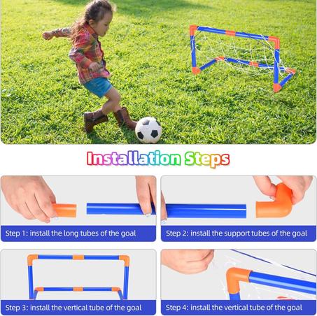 مجموعة ألعاب كرة القدم هوكي 3 في 1