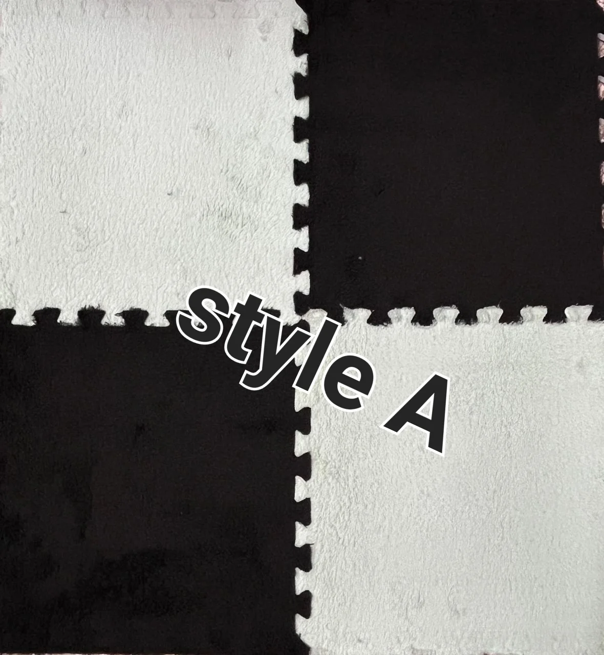 Pack Tapis Puzzle Format 30cm/30cm Doux et confortable