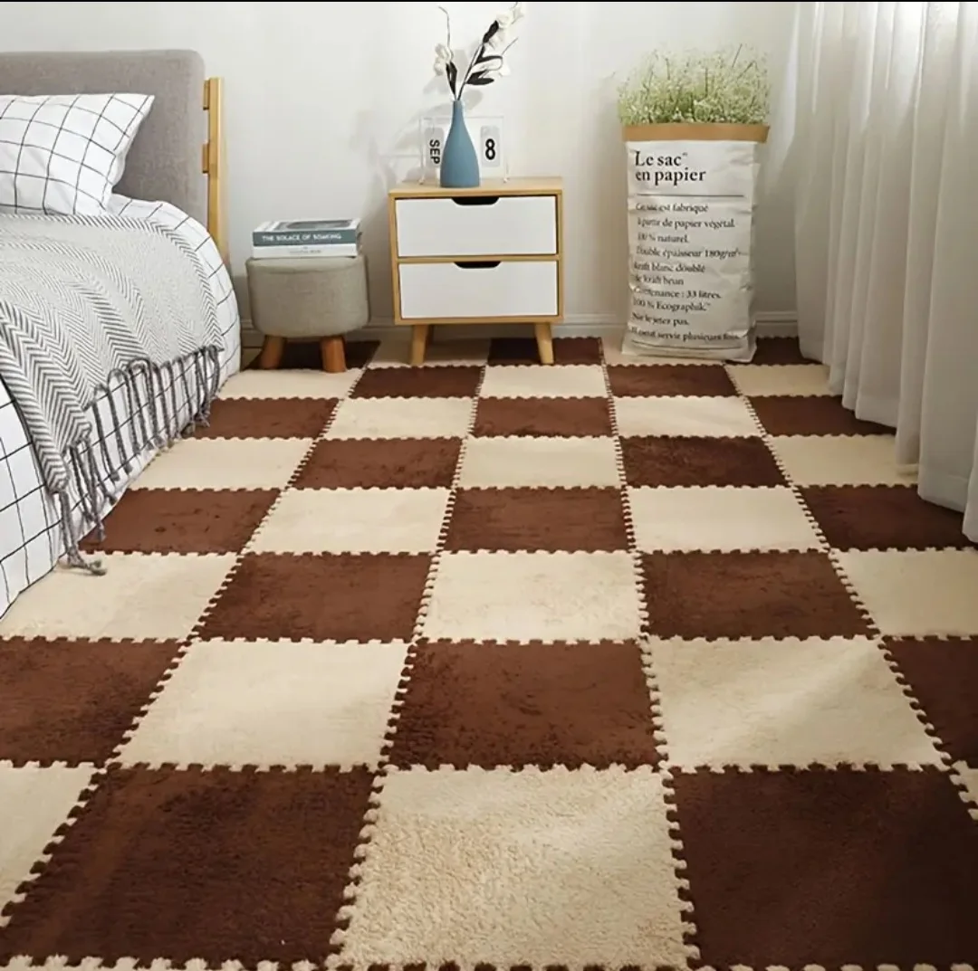 Pack Tapis Puzzle Format 30cm/30cm Doux et confortable