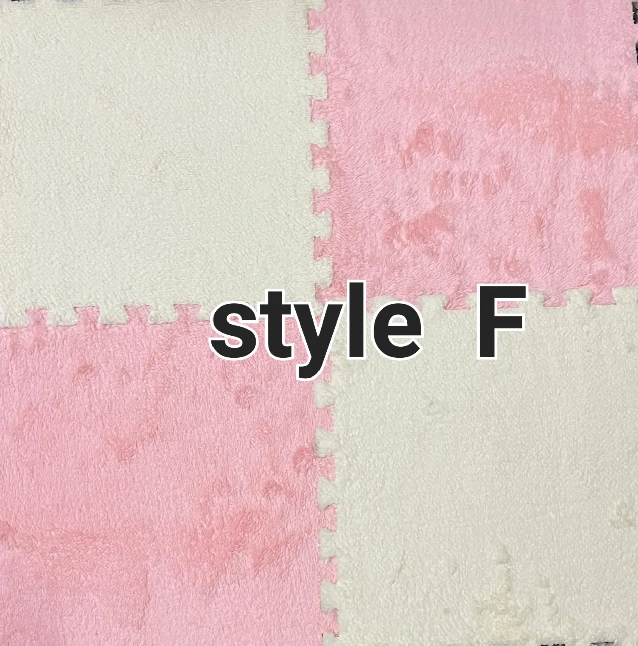 Pack Tapis Puzzle Format 30cm/30cm Doux et confortable