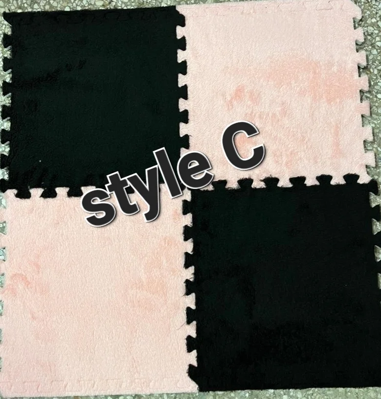 Pack Tapis Puzzle Format 30cm/30cm Doux et confortable