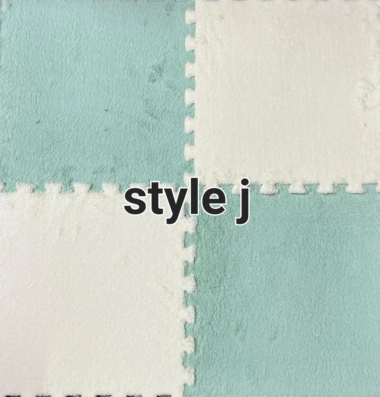 Pack Tapis Puzzle Format 30cm/30cm Doux et confortable