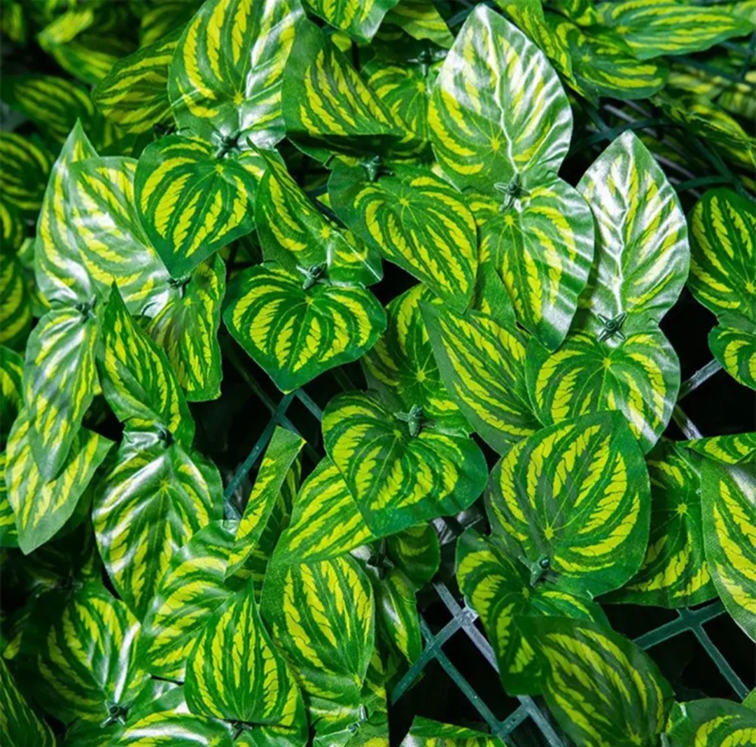 Siége avec plantes artificielles 3m/1m