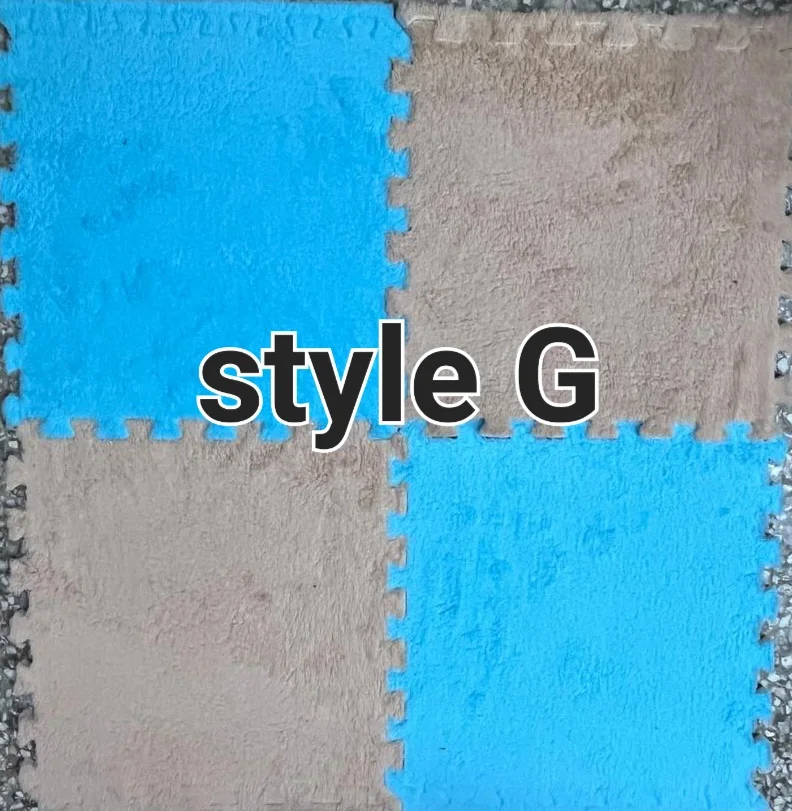 Pack Tapis Puzzle Format 30cm/30cm Doux et confortable