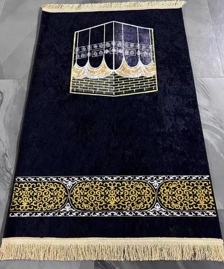 Thick Soft Islamic Prayer Mat Rug
