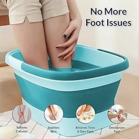 جهاز نقع القدم القابل للطي