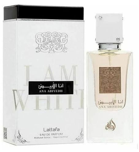 Lattafa I Am White Ana Abiyedh Eau De Parfum, 60 ml