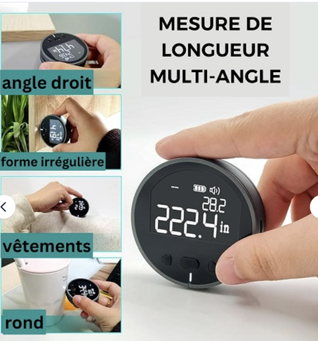 FastMeter | Règle Électrique Distancemètre Écran LCD HD