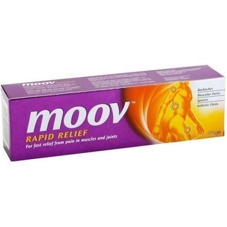 Moov Crème anti-douleur Crème L'arthrite Ayurvédique Apaisante Moov Rapid relief 25g